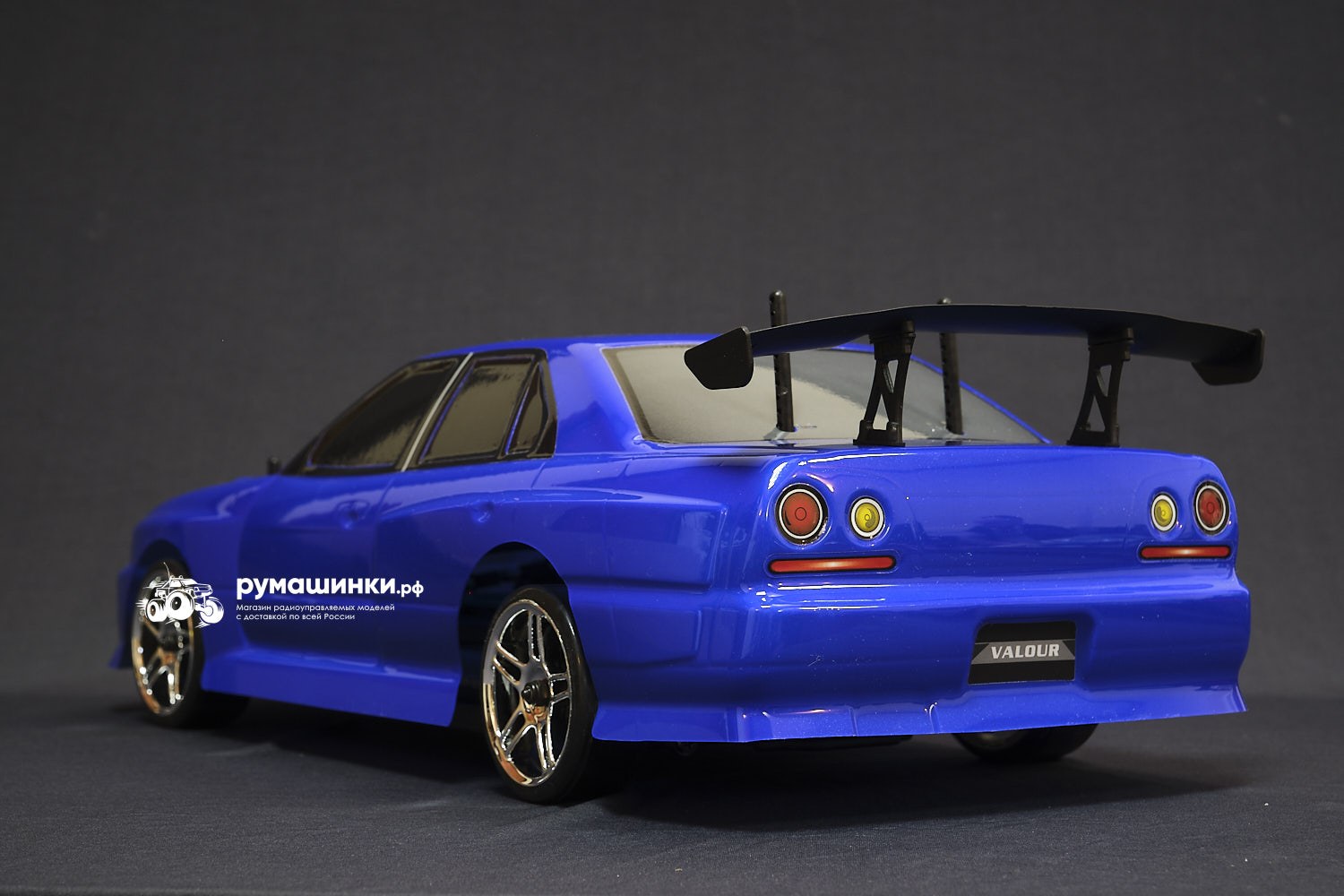 Радиоуправляемая модель для дрифта HSP Flying Fish 1 - 1:10 4WD Кузов Nissan  Skyline R34 94123/12330 Blue Купить с доставкой